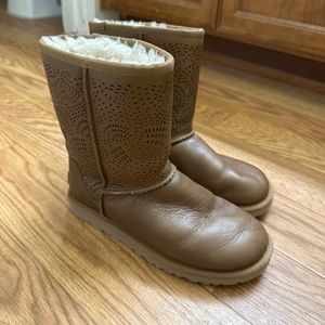 Uggs leather